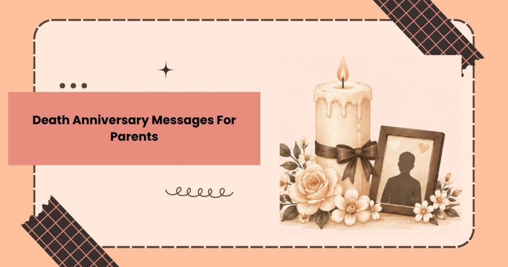 Death Anniversary Messages For Parents