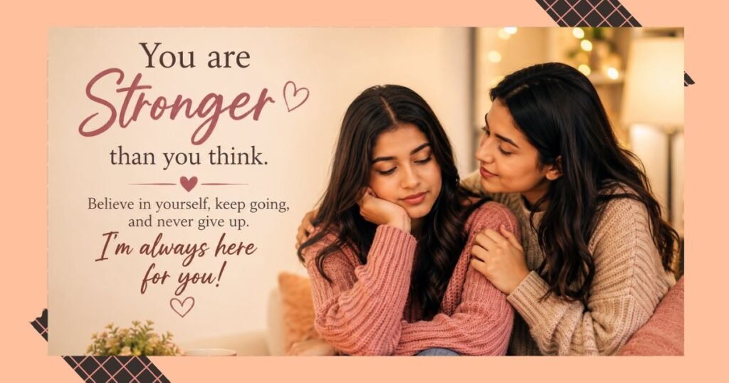 Encouragement Messages For Sister