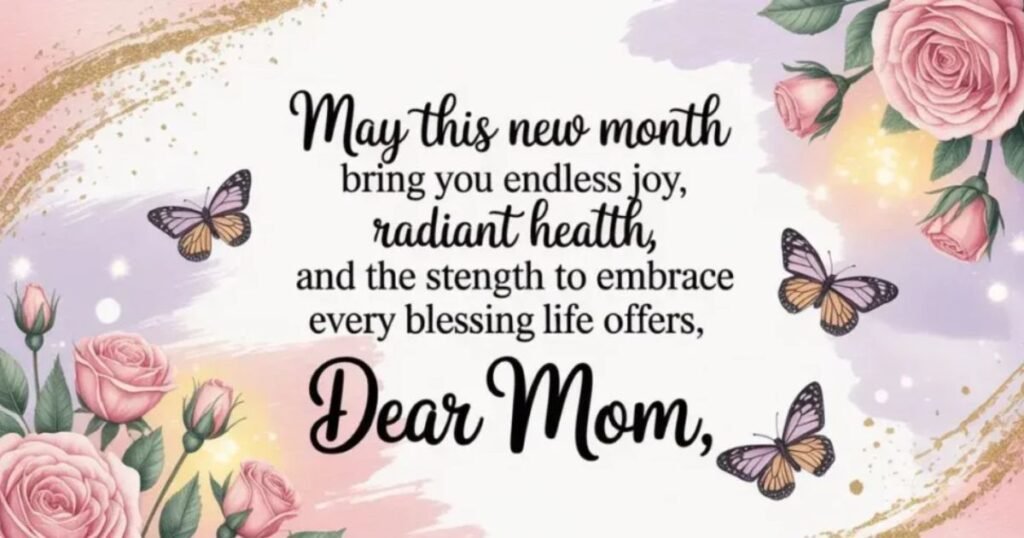 Happy New Month Messages For DadMum