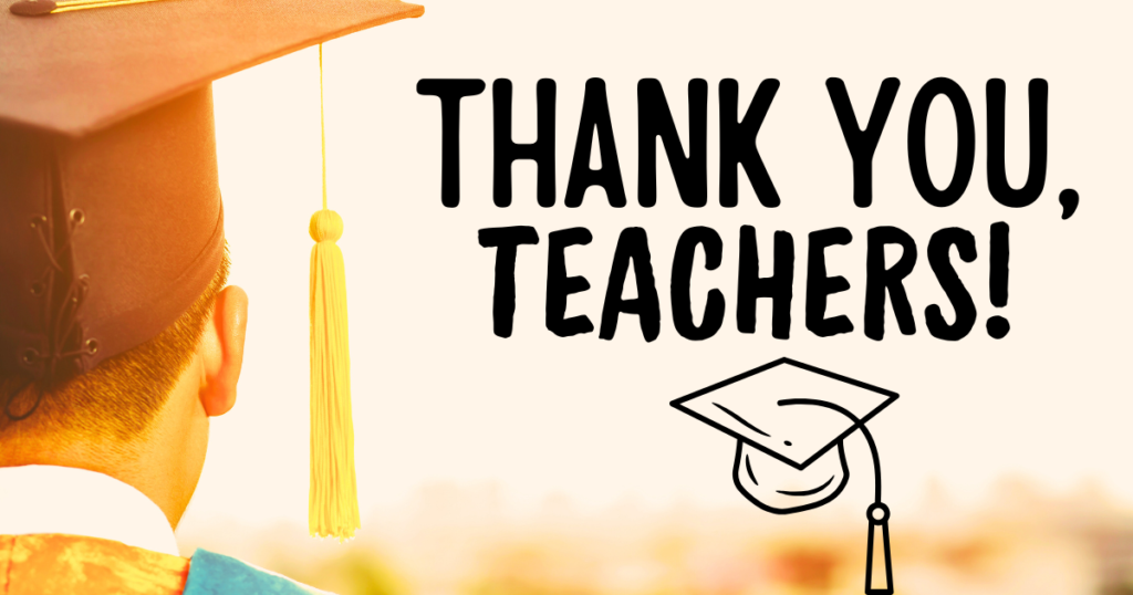 Thank You Messages for Teachers