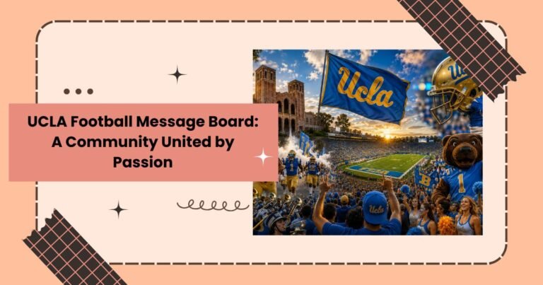 UCLA Football Message Board A Community United by Passion