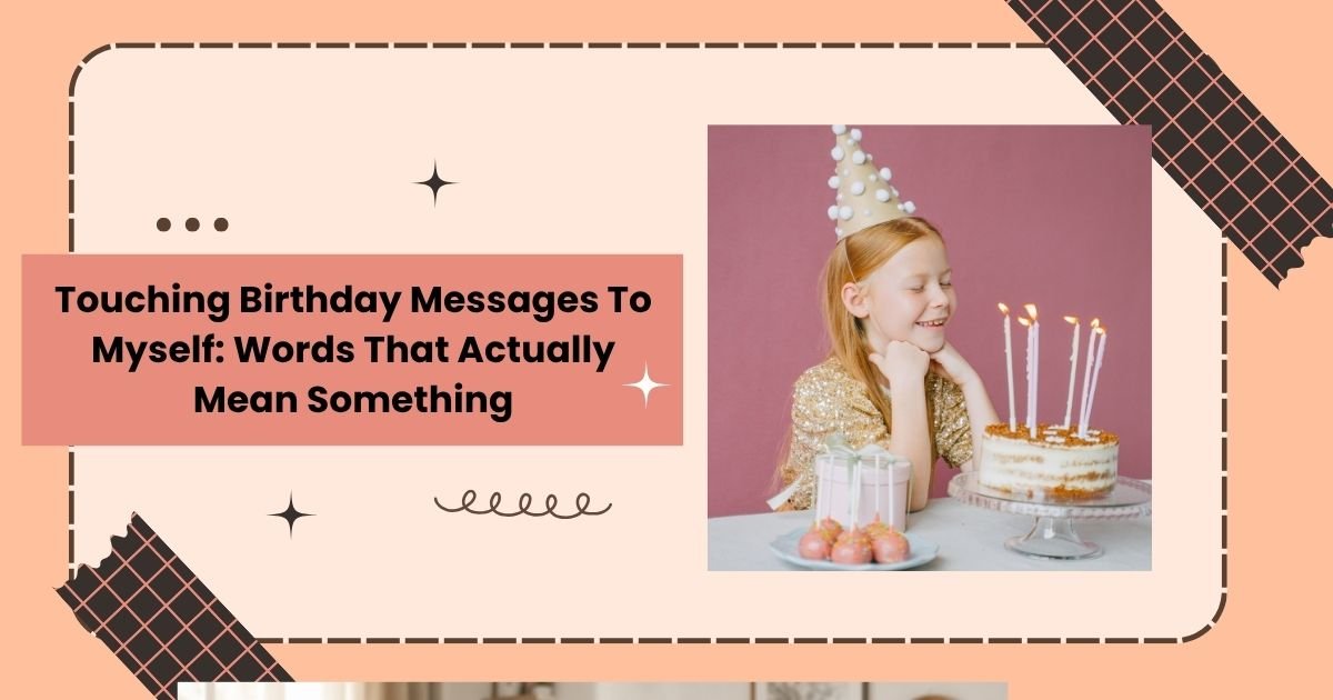Birthday Messages To Myself