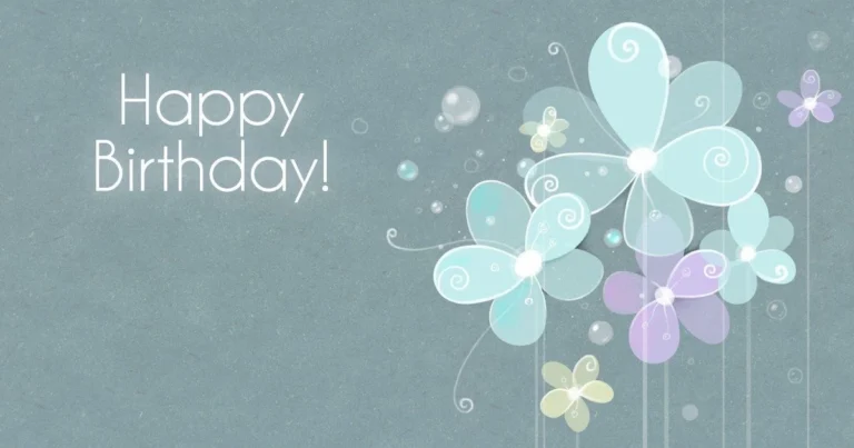 Happy Birthday Message