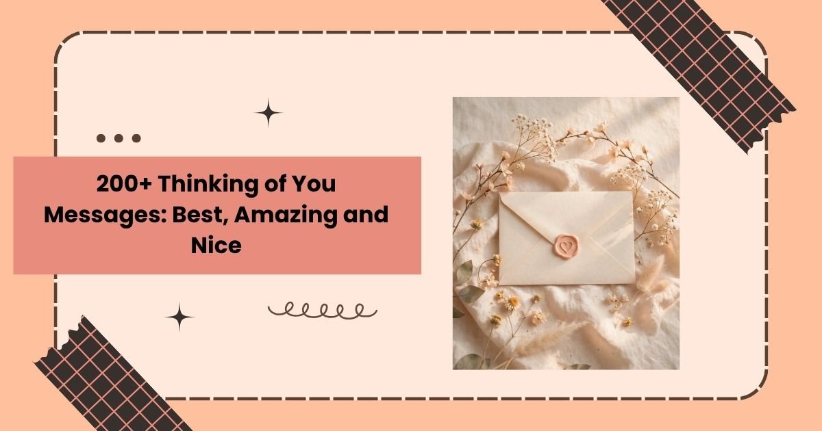 Thinking of You Messages