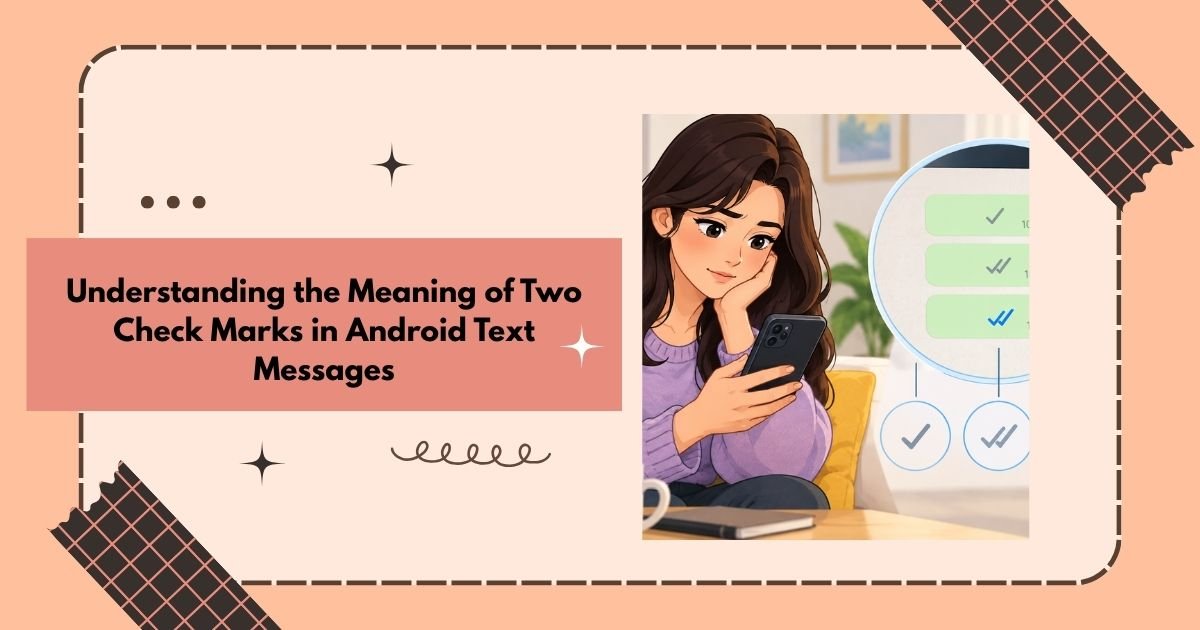 Understanding the Meaning of Two Check Marks in Android Text Messages