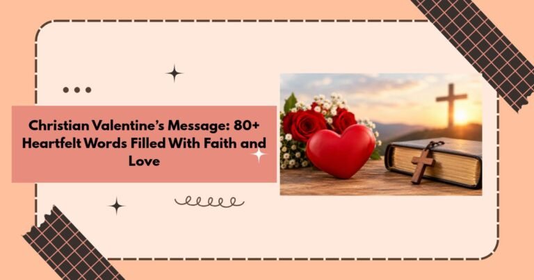 Christian Valentine’s Message